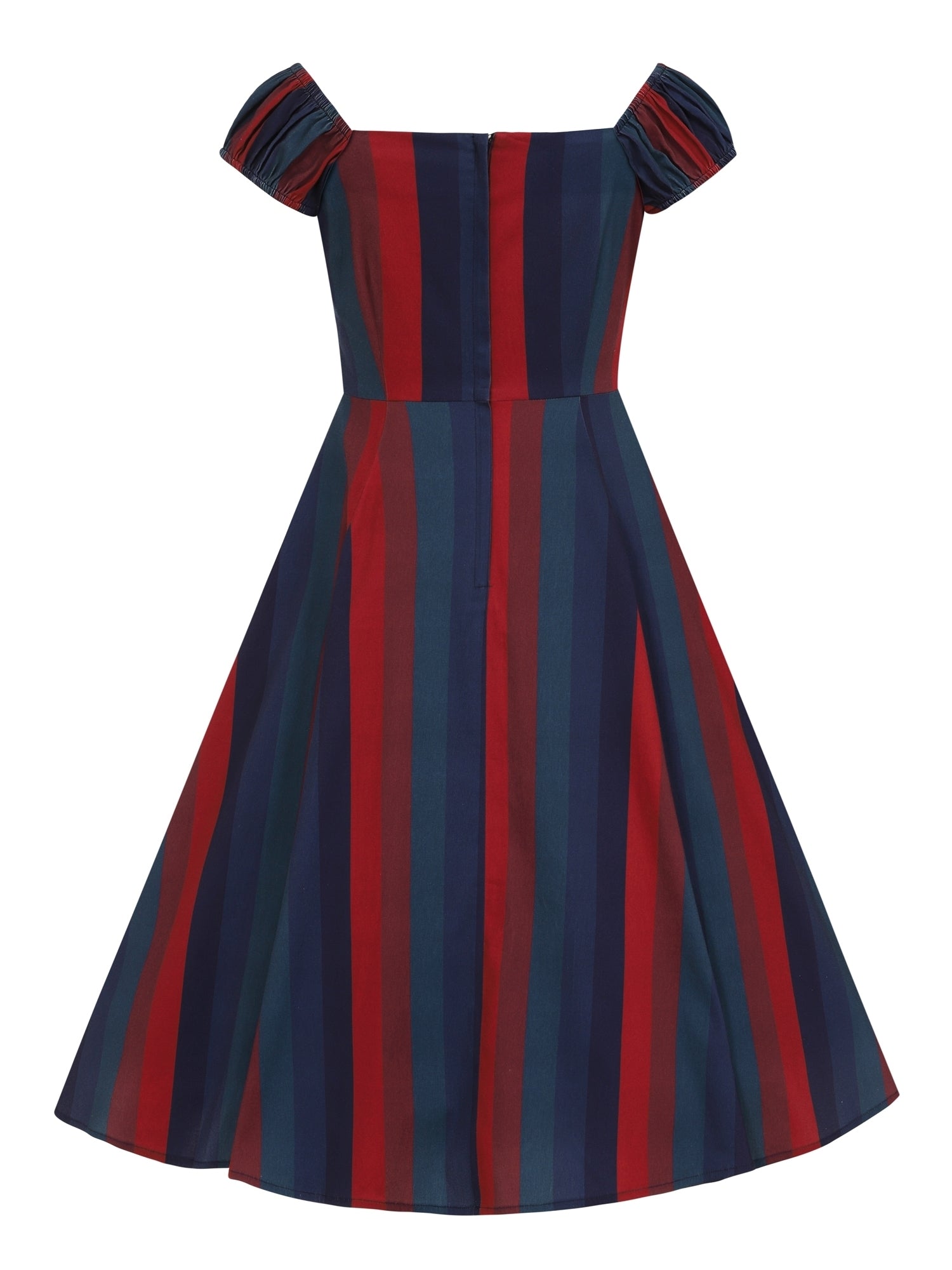 Collectif_DOLORES_50s_JEWEL_STRIPE_Streifen_Sweetheart_Retro_SWING_DRESS_Kleid_killer_kirsche_3