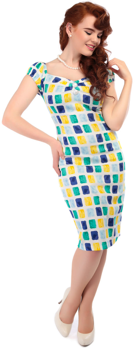 Collectif_DOLORES_50s_PAINT_POT_Vintage_Retro_WIGGLE_Pencil_DRESS_KleideCzPzVUiCy0AA