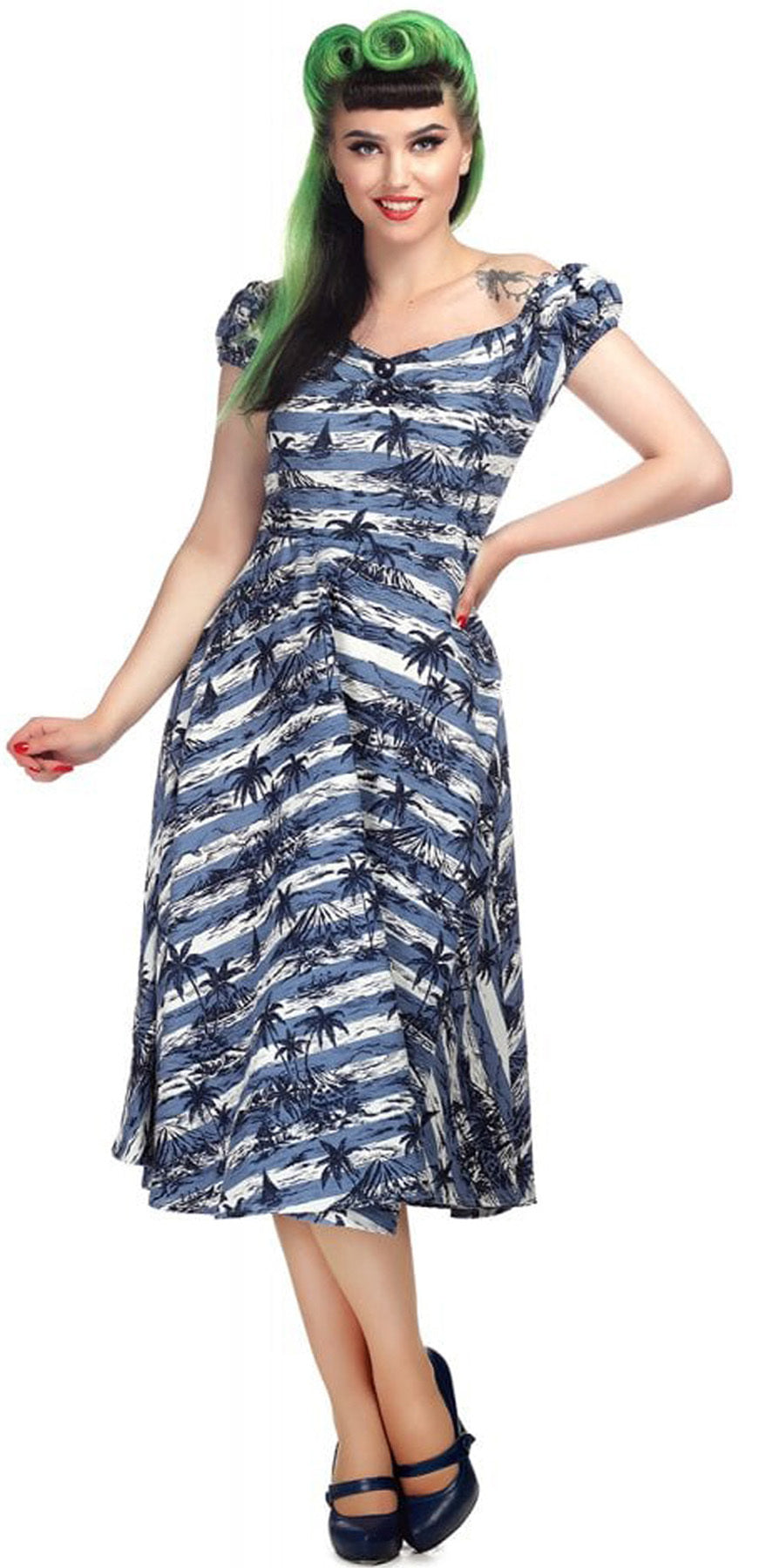 Collectif_DOLORES_Doll_Vintage_MAHIKI_Palmen_Tiki_SWING_Dress_KLEID_killer_kirscheyc9HyQaN0Be1H