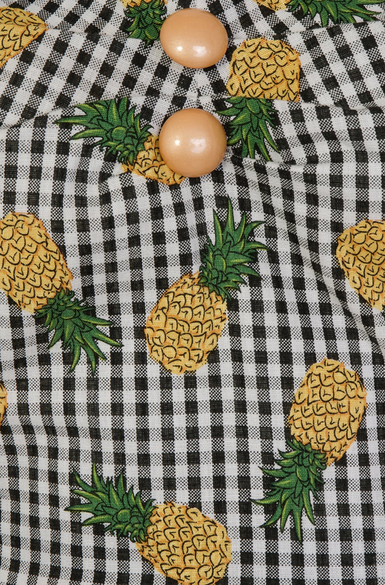 Collectif_DOLORES_Tropical_PINEAPPLE_GINGHAM_Vintage_SWING_Dress_Kleid-4o6SkiUQzk2o8r