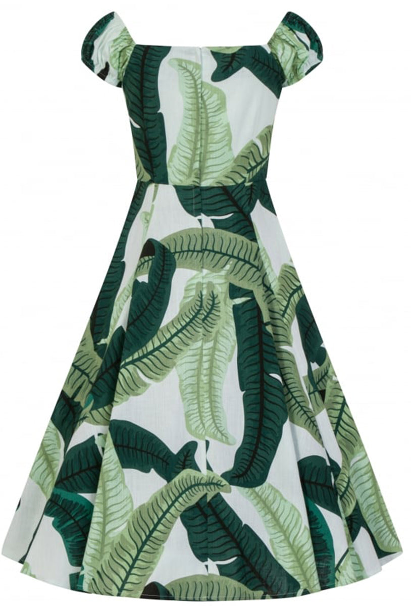 Collectif_DOLORES_Tropical_Retro_BANANA_LEAF_Vintage_SWING_Dress_Kleid-3