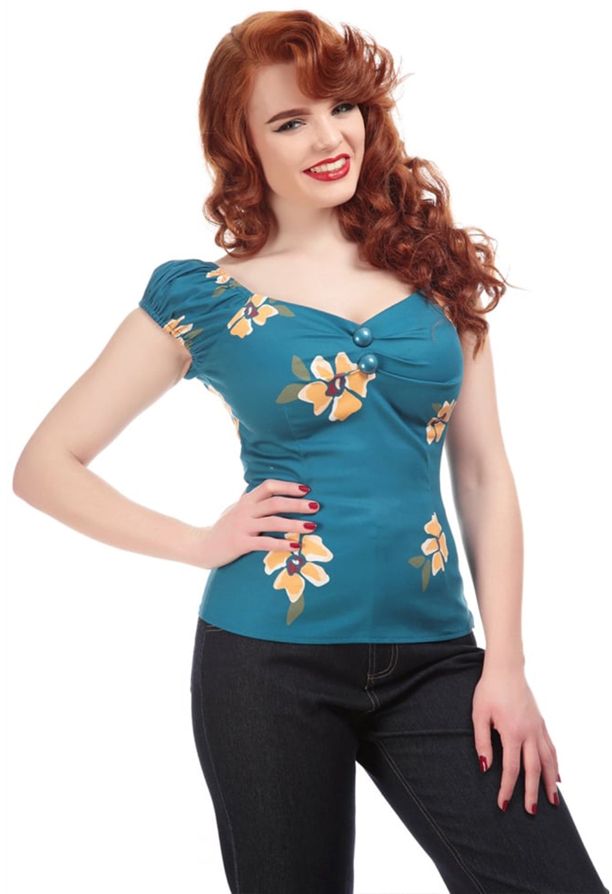 Collectif_DOLORES_Vintage_APRICOT_FLORAL_Gypsy_Blumen_Bluse_SHIRT_killer_kirschelWQI4gLiQKhEt