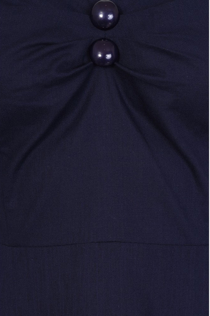 Collectif_DOLORES_Vintage_LINEN-EFFECT_Plain_Swing_Dress_KLEID_Navy-4bLHlK2tv4Ua3X
