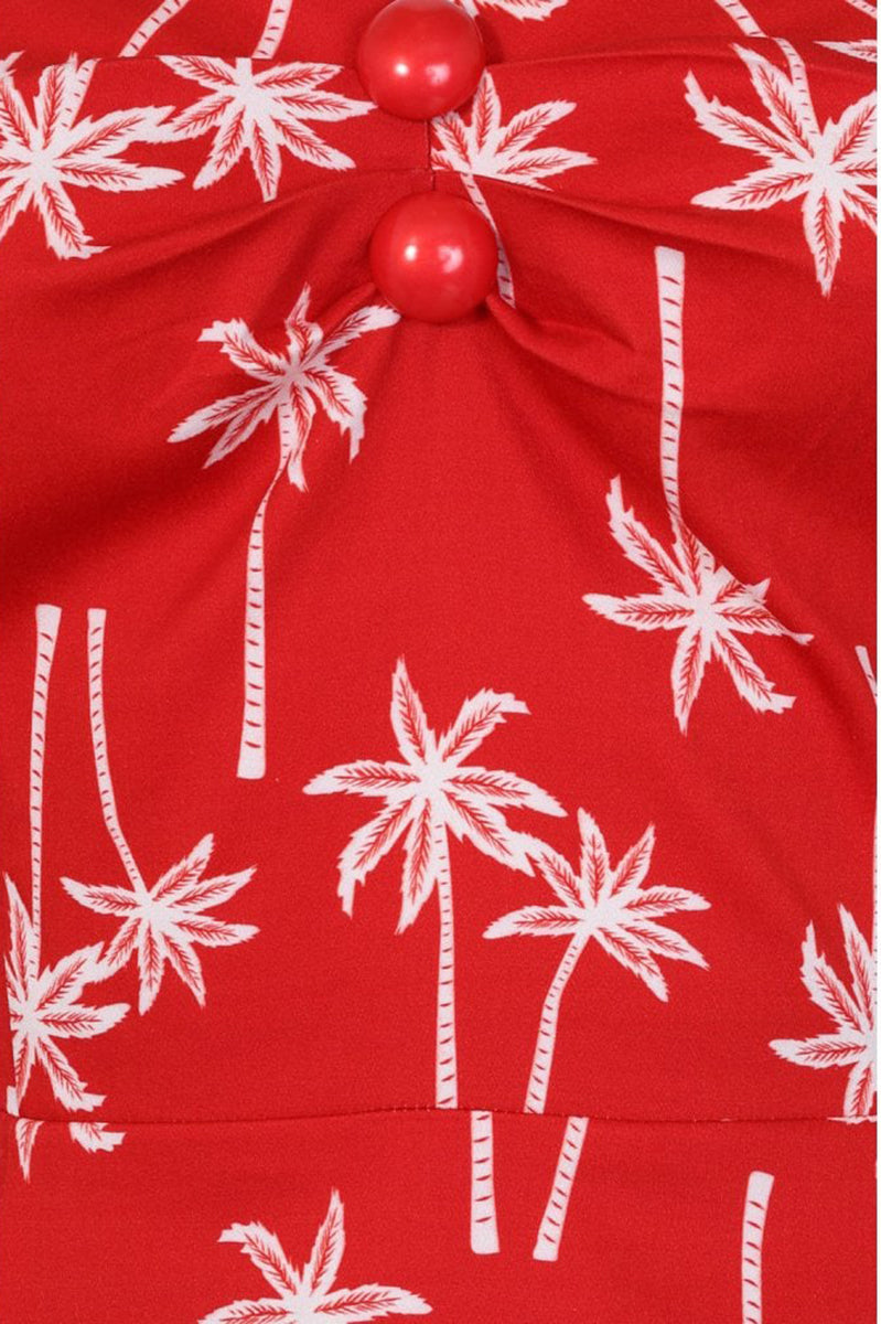 Collectif_DOLORES_Vintage_PALM_TREE_Palmen_Kurzarm_SWING_DRESS_Kleid-4