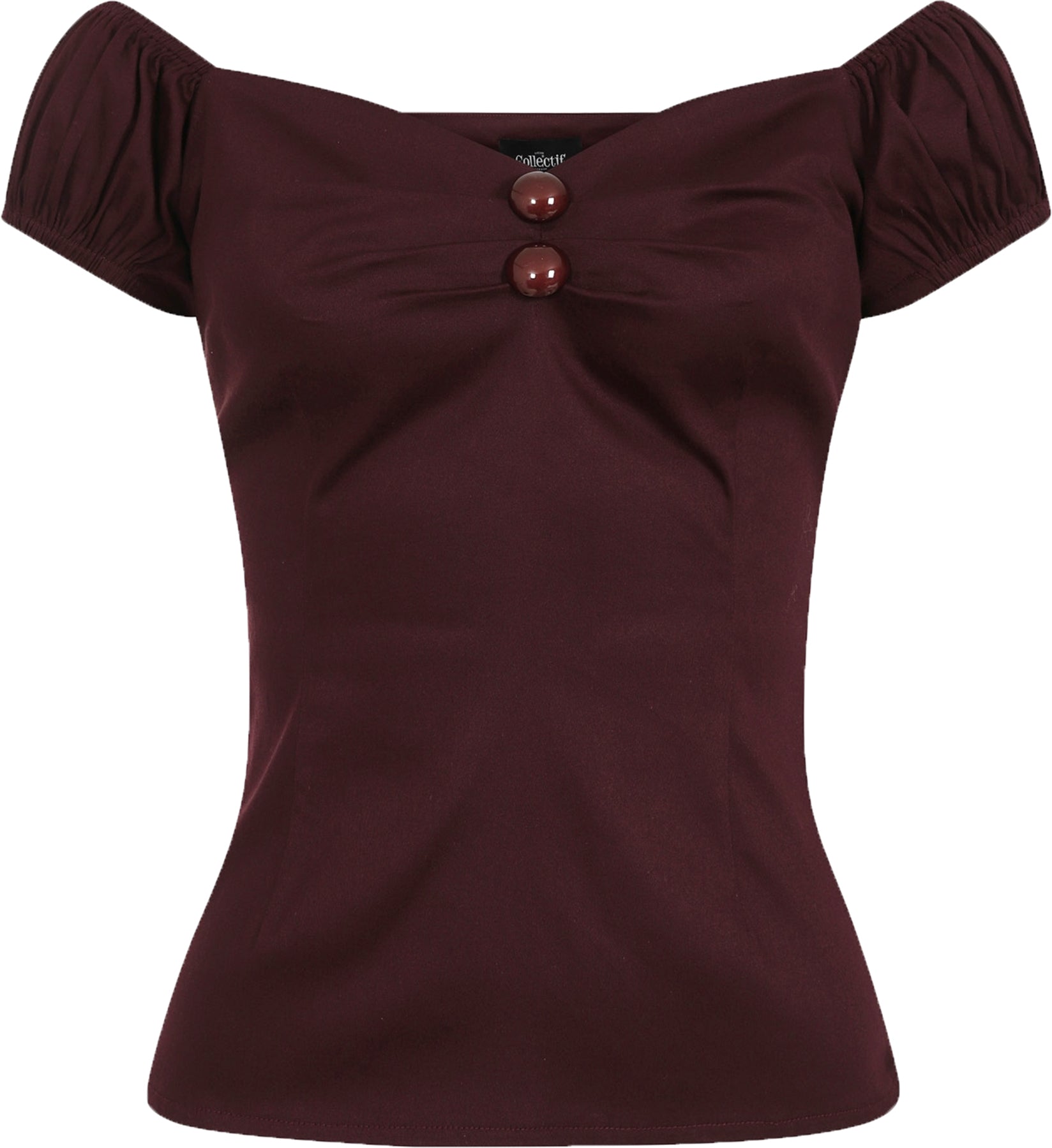 Collectif_DOLORES_Vintage_PIN_UP_Plain_SWEETHEART_50s_SHIRT_Bluse_Pflaume_Killer_Kirsche-1