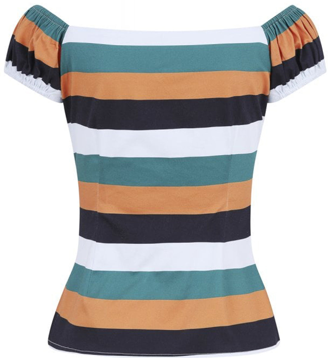 Collectif_DOLORES_Vintage_PUMPKIN_STRIPE_Streifen_Gypsy_Bluse_SHIRT_killer_kirsche_2