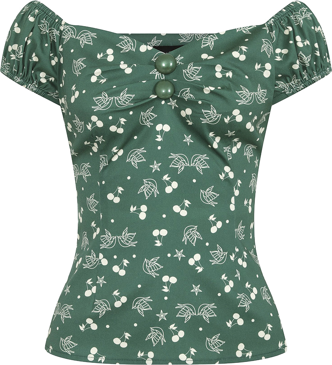 Collectif_DOLORES_Vintage_SWALLOWS_and_CHERRIES_Punkte_Sweetheart_Bluse_SHIRT-2