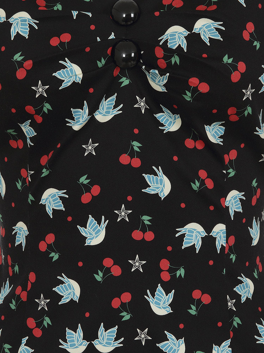 Collectif_DOLORES_Vintage_SWALLOWS_and_CHERRIES_Schwalben_Kirschen_Bluse_SHIRT-4