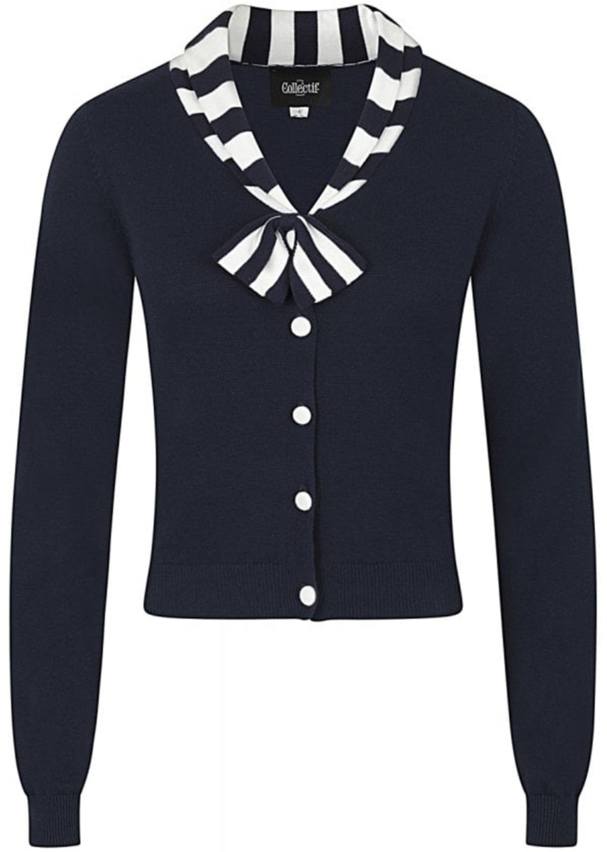 Collectif_DOREEN_Vintage_SAILOR_Striped_STREIFEN_Bolero_Strickjacke_CARDIGAN-2