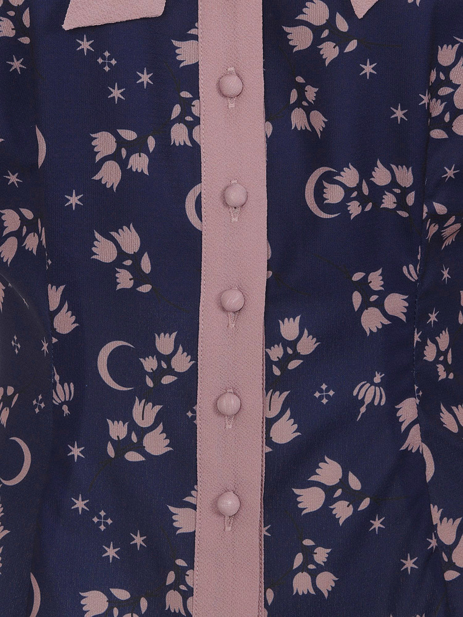 Collectif_ELEANOR_MOONFLOWER_Vintage_Floral_Halbarm_Schleife_BLUSE_Blouse-4
