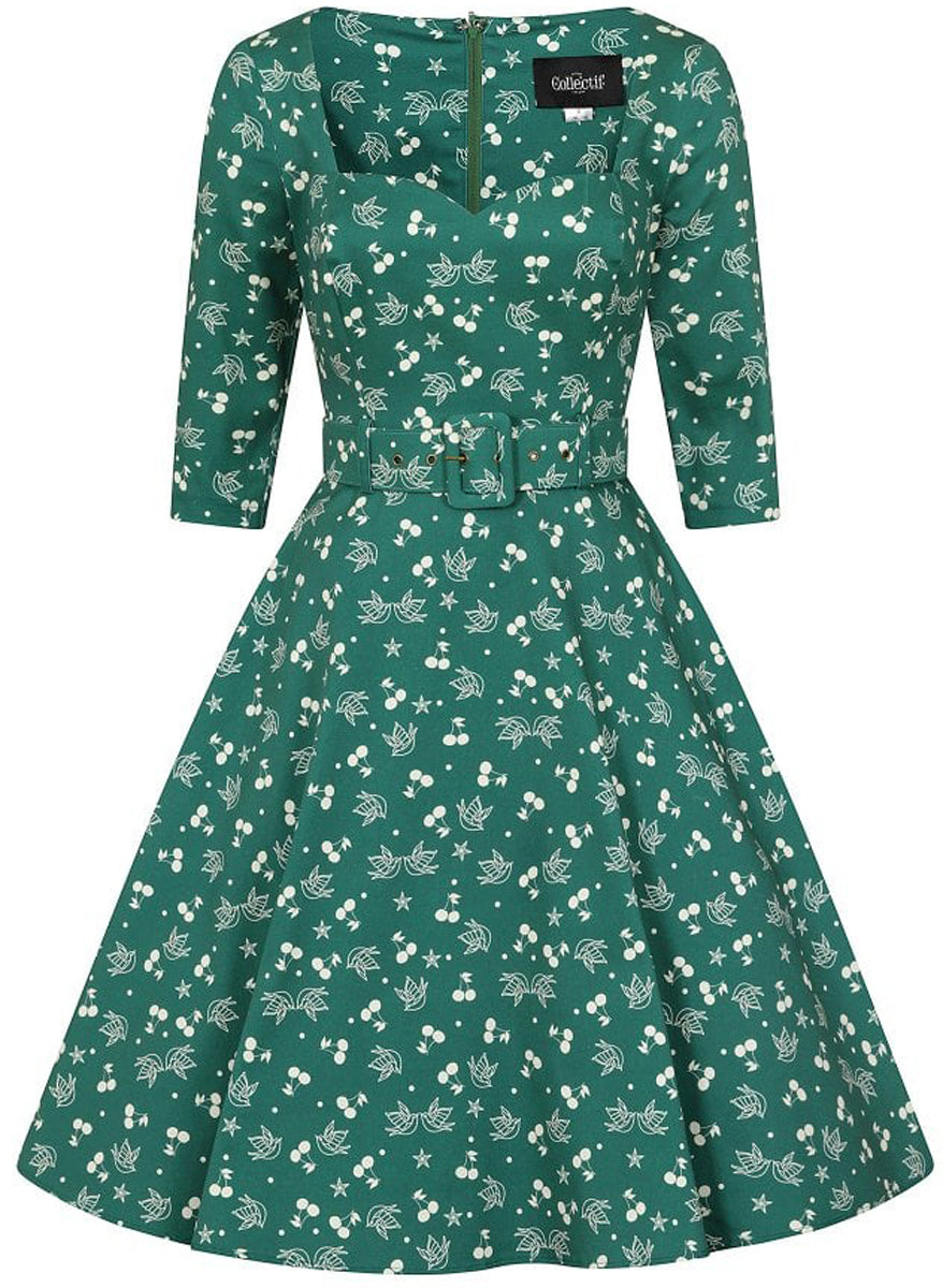 Collectif_ELIANA_Vintage_SWALLOWS_CHERRIES_Schwalben_SWING_DRESS_Kleid01k0DVxaKqwPowA