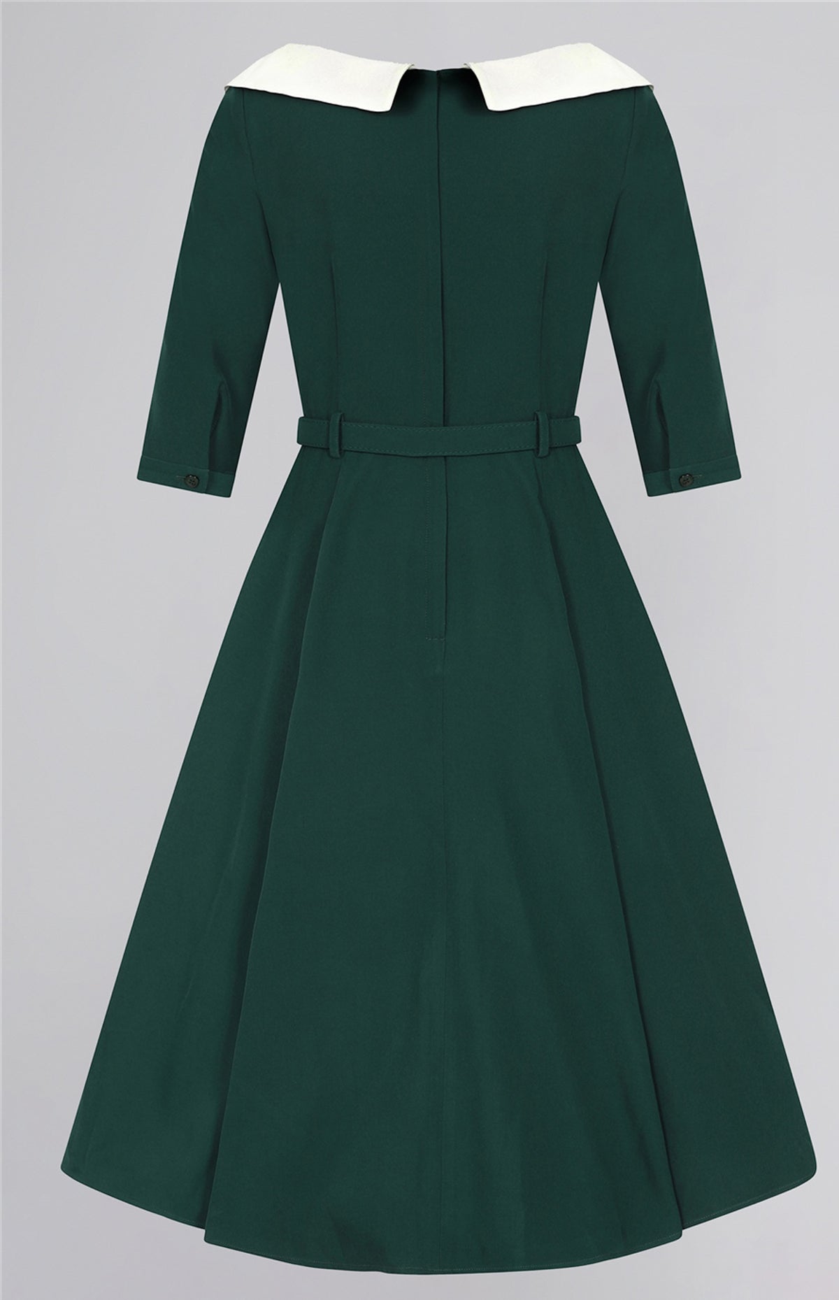 Collectif_ELLEN_ROSE_Vintage_Peter_Pan_Collar_34_Arm_SWING_DRESS_Kleid__Dunkelgruen-5SfcOJ5mb7UjMp