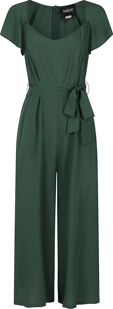 Collectif_ELODIE_Vintage_PLAIN_Kurzarm_Retro_MARLENE_JUMPSUIT_Overall_Gruen-2KPlLTHT9agwKD