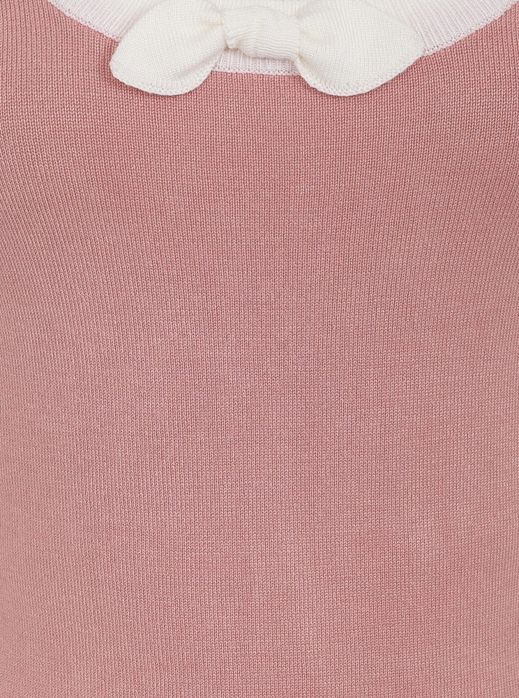 Collectif_FREYA_Vintage_BOW_Schleife_KNITTED_Feinstrick_JUMPER_Pullover_Rosa_killer_kirsche_3