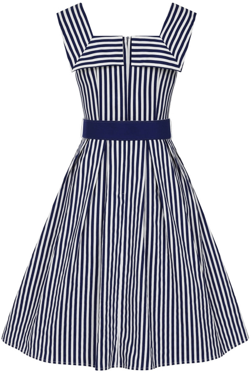 Collectif_GEMMI_STRIPED_Streifen_TRaeGER_Retro_50s_Sailor_SWING_DRESS_Kleid_killer_kirsche_2