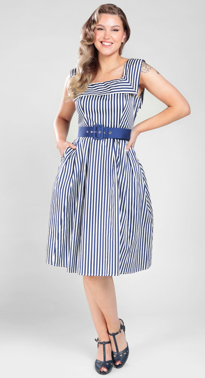 Collectif_GEMMI_STRIPED_Streifen_TRaeGER_Retro_50s_Sailor_SWING_DRESS_Kleid_killer_kirsche_6