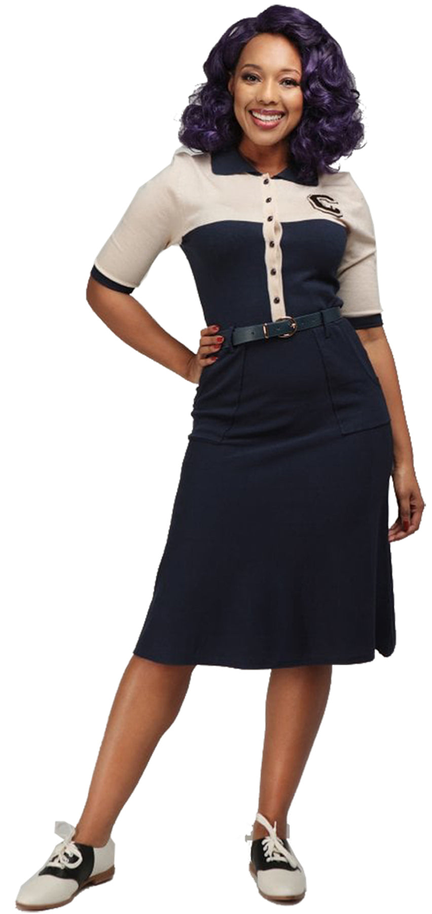 Collectif_HALETTE_COLLEGE_Retro_Feinstrick_50s_KNITTED_A-Linie_DRESS_Kleid_killer_kirsche