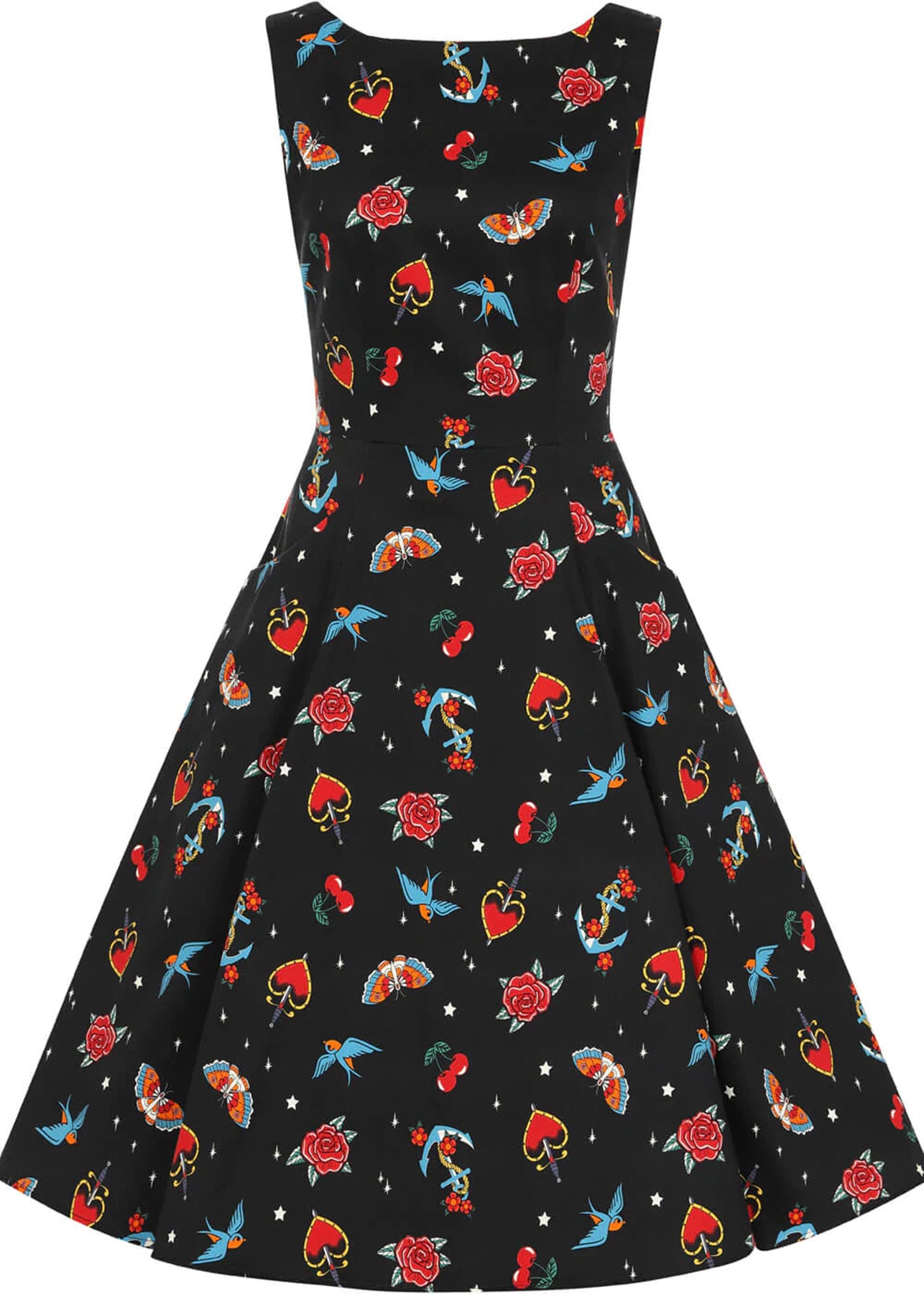 Collectif_HEPBURN_Vintage_Hepburn_Old_School_Traeger_Tattoo_SWING_DRESS_Kleid_killer_kirsche_1_-_KopieCQbhBklHDimle