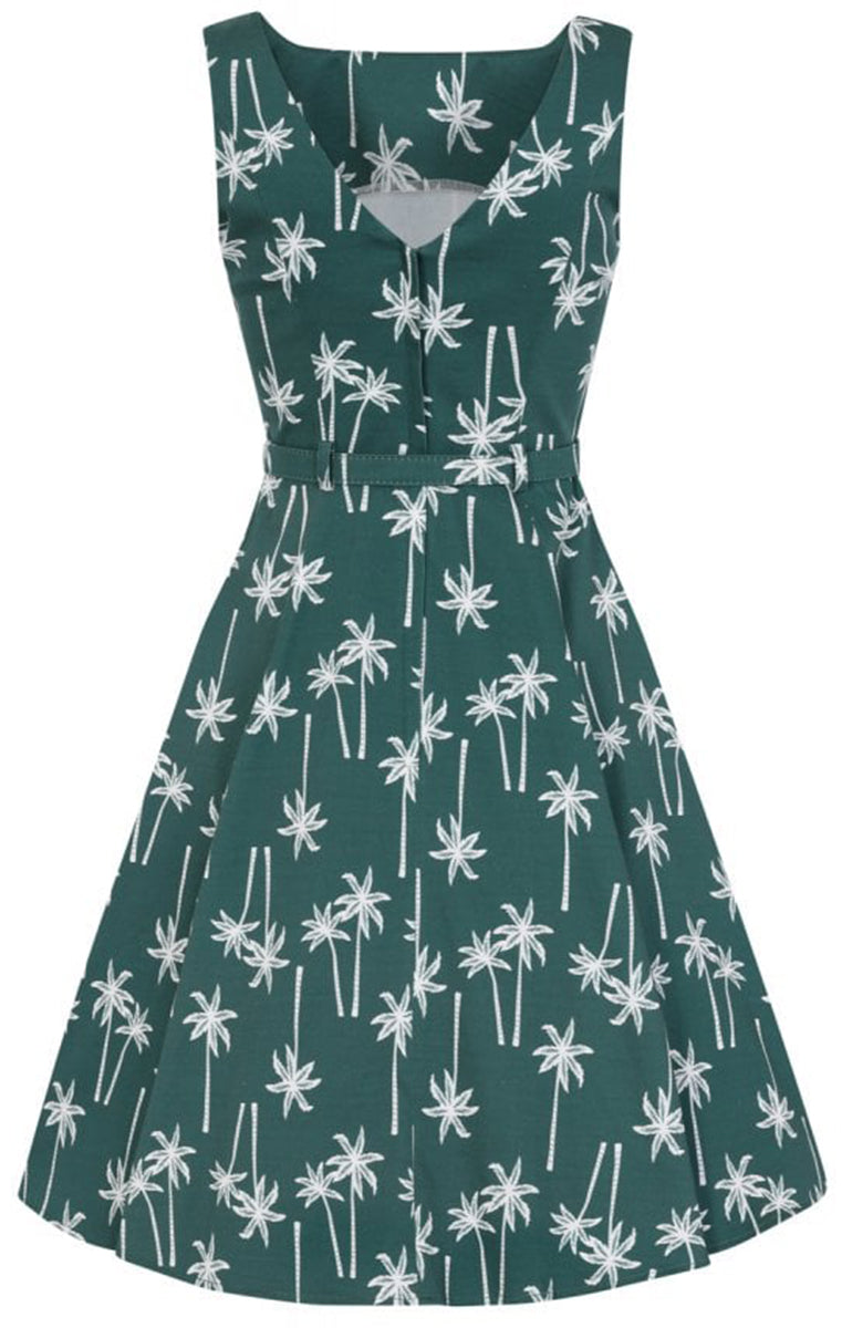 Collectif_HEPBURN_Vintage_Palm_TROPICAL_Palmen_SWING_Dress_KLEID_Gruen-3