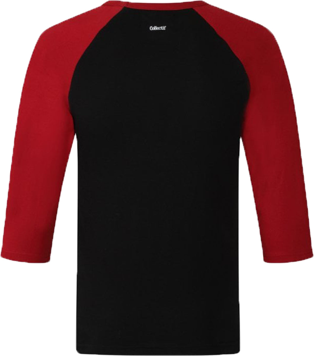 Collectif_JAKE_Lets_Go_Swimming_PIN_UP_MARTINI_50s_Raglan_Baseball_SHIRT_Schwarz-3