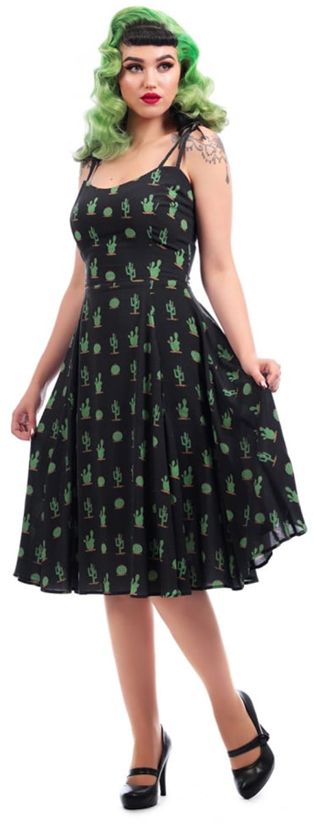 Collectif_JANIE_Vintage_CACTUS_Kaktus_SWING_Double_Strap_DOLL_DRESS_Kleid-1RSlKAkQv3pQFW