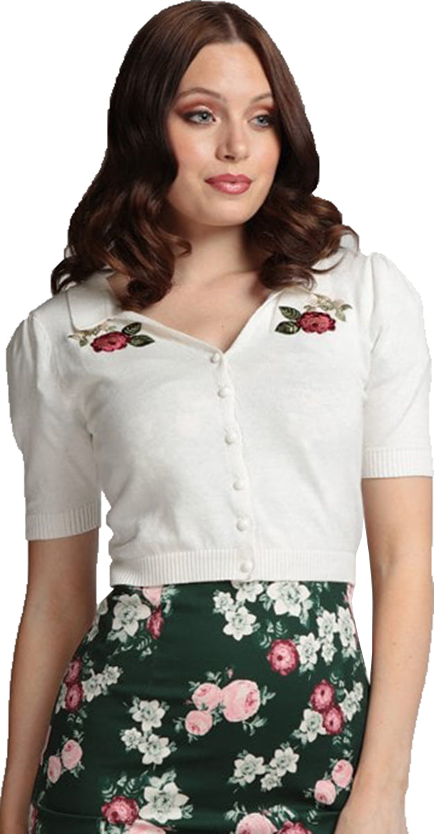 Collectif_JAN_Vintage_BLOOM_Blumen_FLOWER_Kurzarm_CARDIGAN_Strickjacke-1
