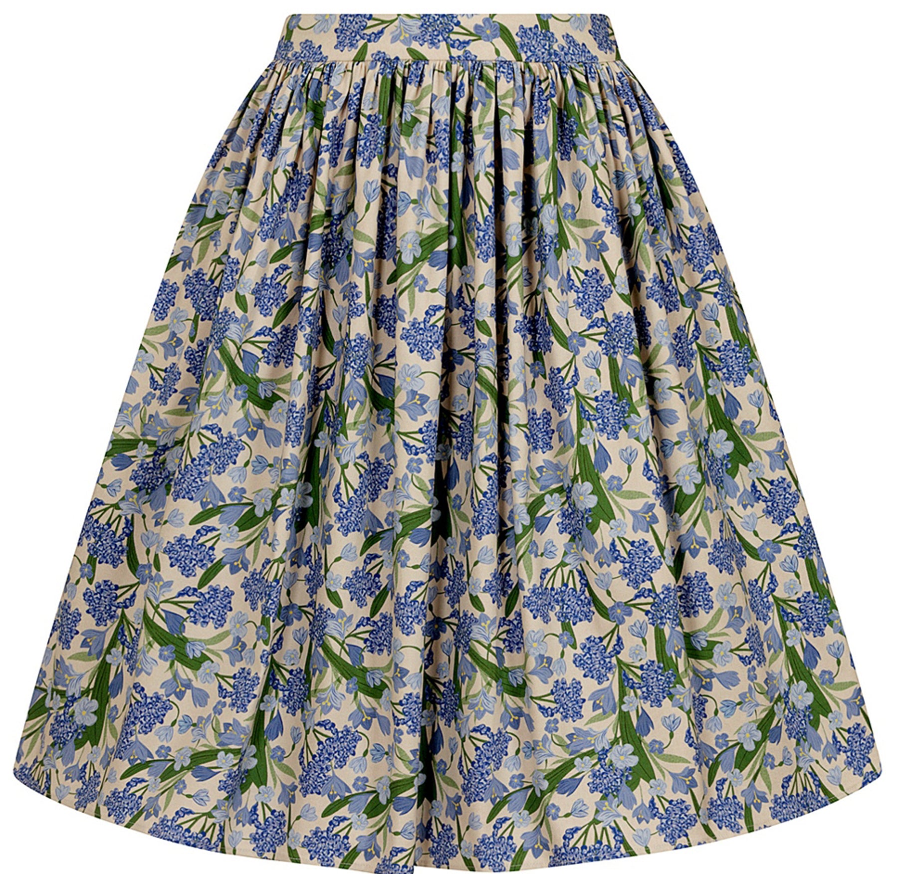 Collectif_JASMINE_Dreamy_Floral_Blumen_50s_SWING_SKIRT_A-Linie_Rock_killer_kirsche_1