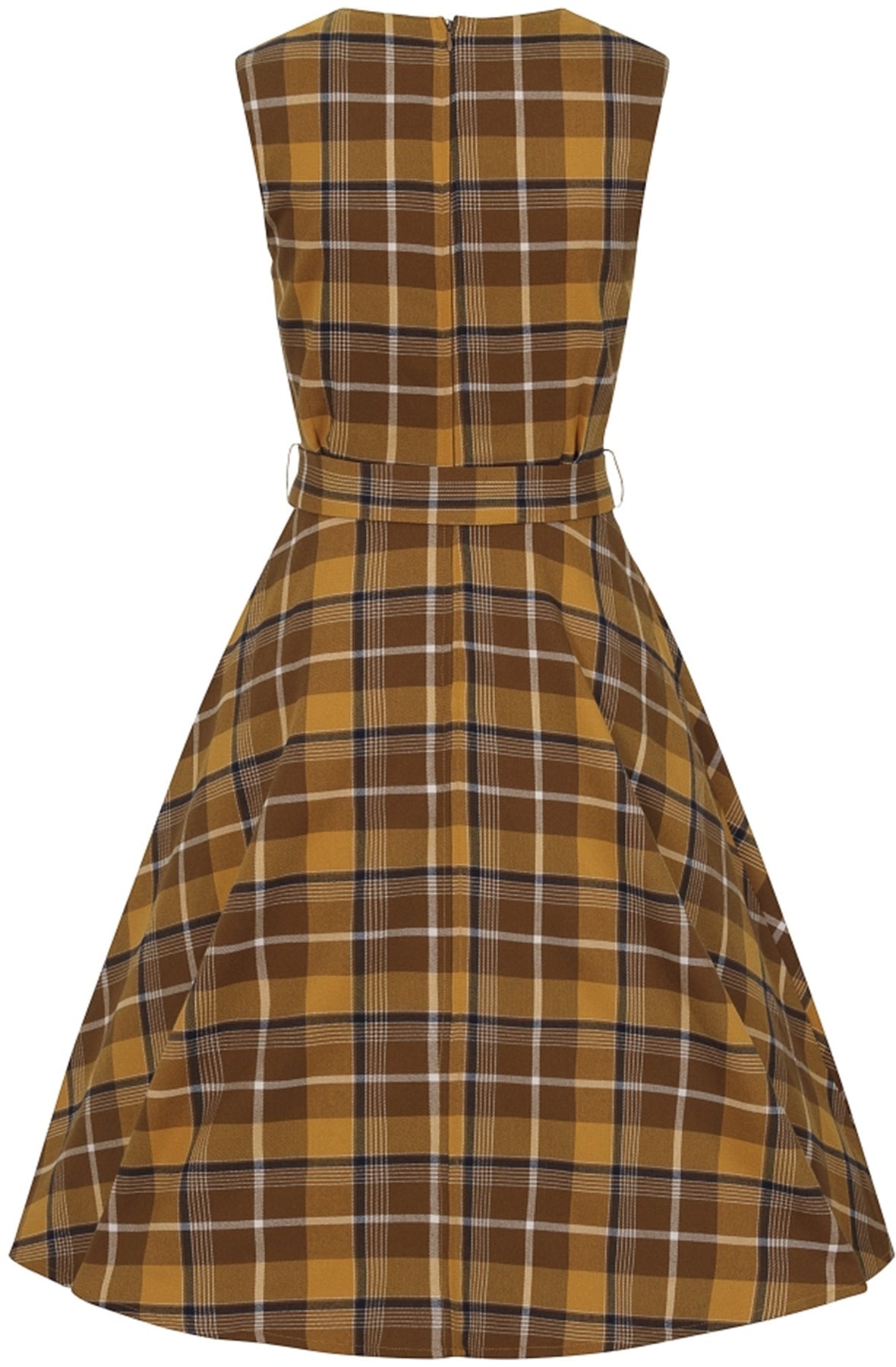 Collectif_JAYLEEN_Vintage_MOONHILL_CHECK_Karo_A-LINIE_DRESS_Swing_Kleid_killer_kirsche_3