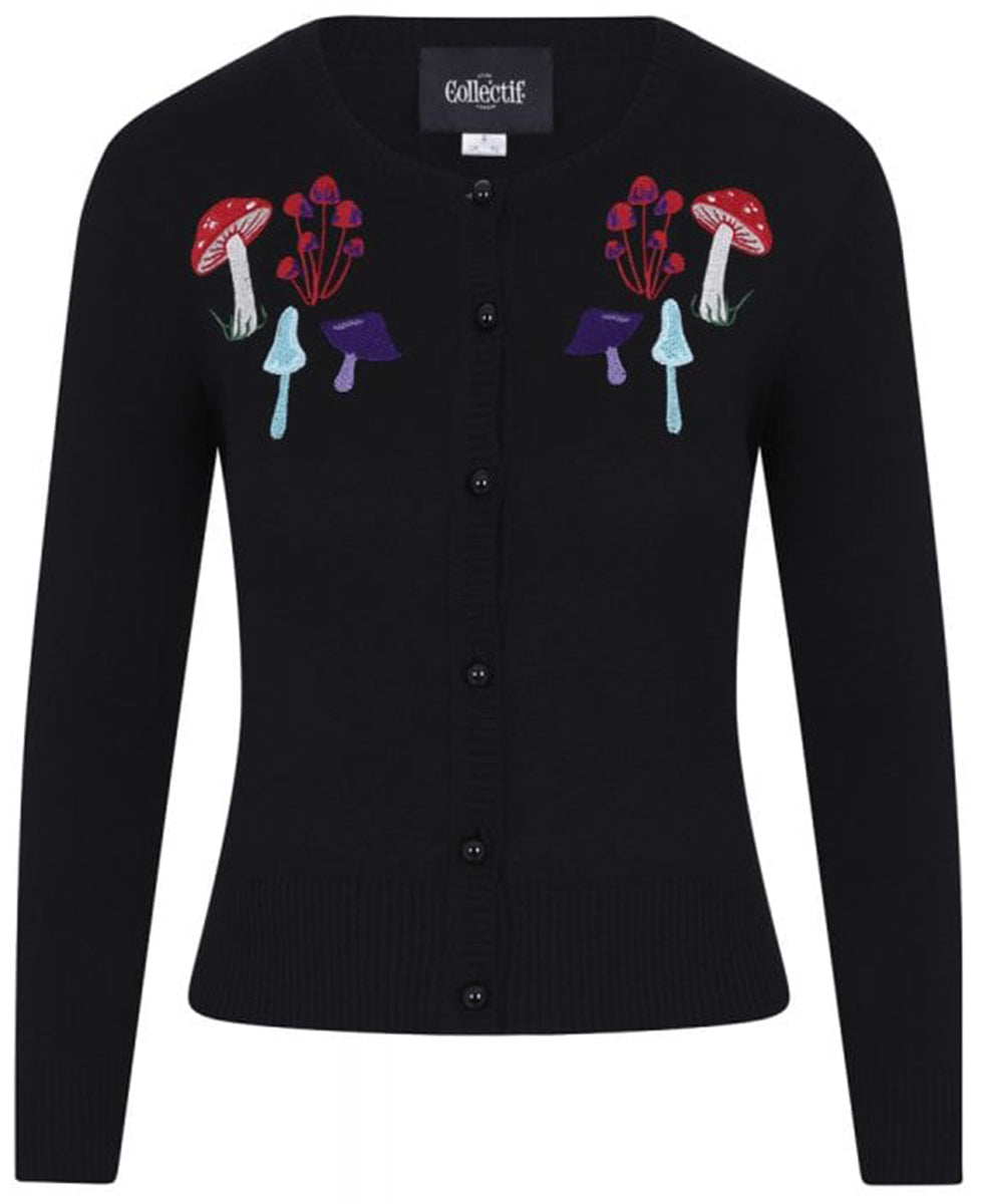Collectif_JESSIE_Vintage_MUSHROOM_Embroidered_PILZE_Strickjacke_CARDIGAN-2