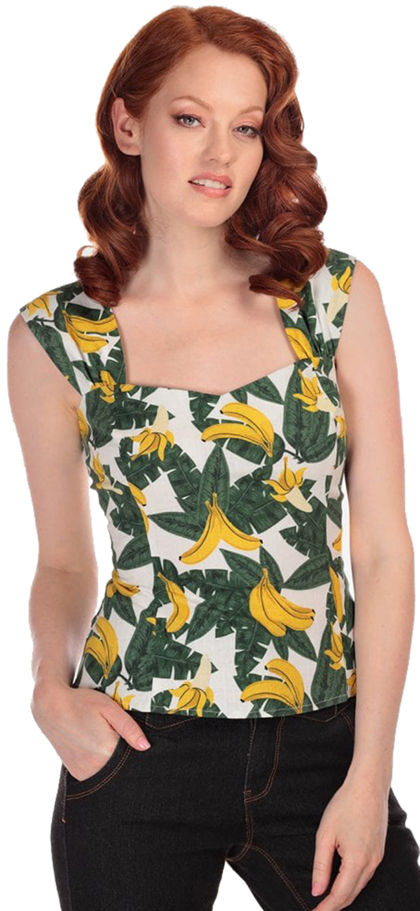 Collectif_JILL_Vintage_TROPICAL_BANANA_Traeger_TOP_Retro_OBERTEIL_killer_kirsche