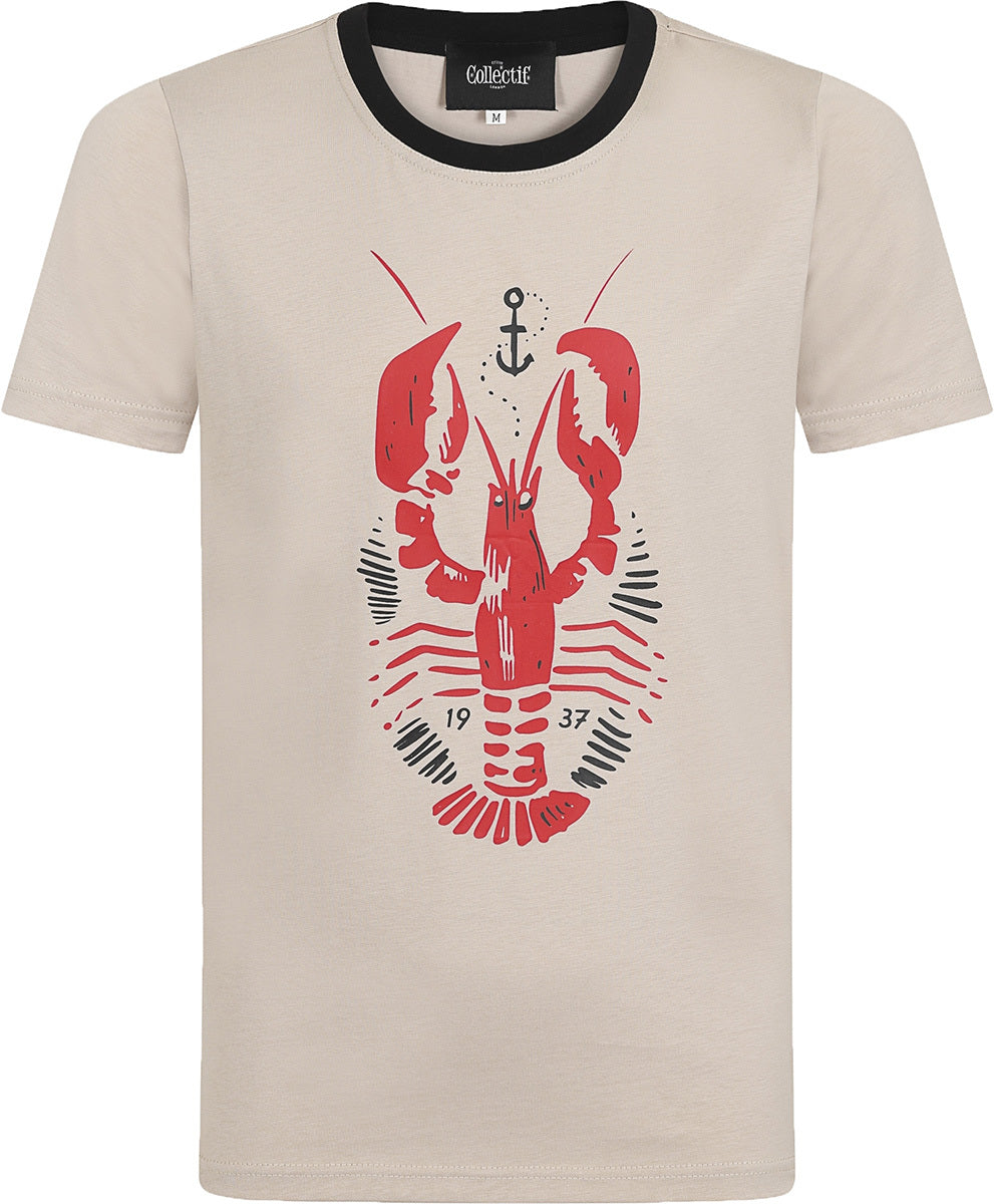 Collectif_JIM_LOBSTER_Vintage_HUMMER_MOTIV_Rundhals_Kurzarm_T-SHIRT_Oberteil-1