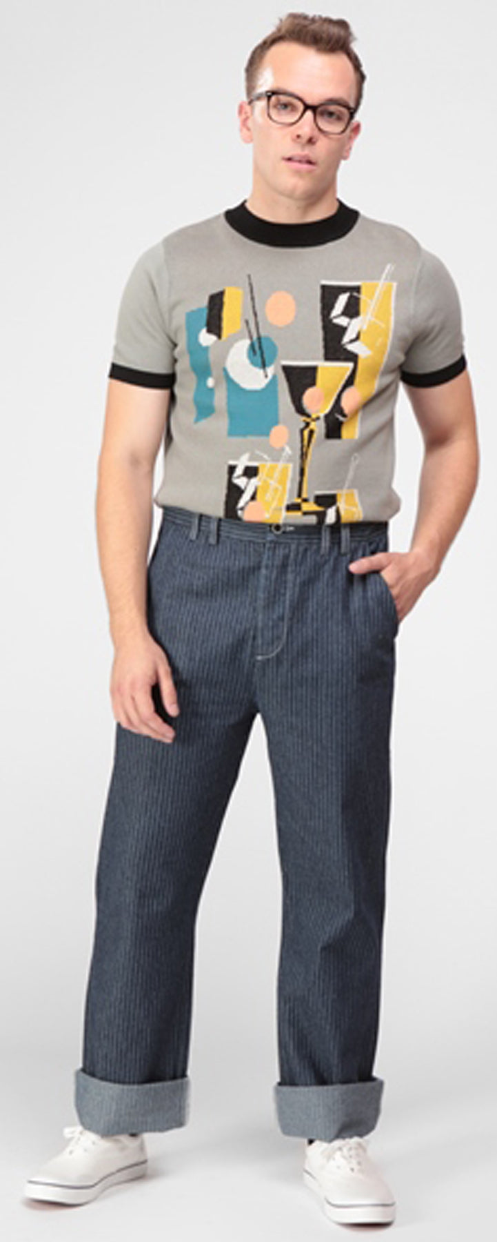 Collectif_JOHNNY_Striped_Retro_HIGH_WAIST_4-Pocket_Denim_50s_Oldschool_JEANS_Hose_killer_kirsche_2G048sDNl5ECTi