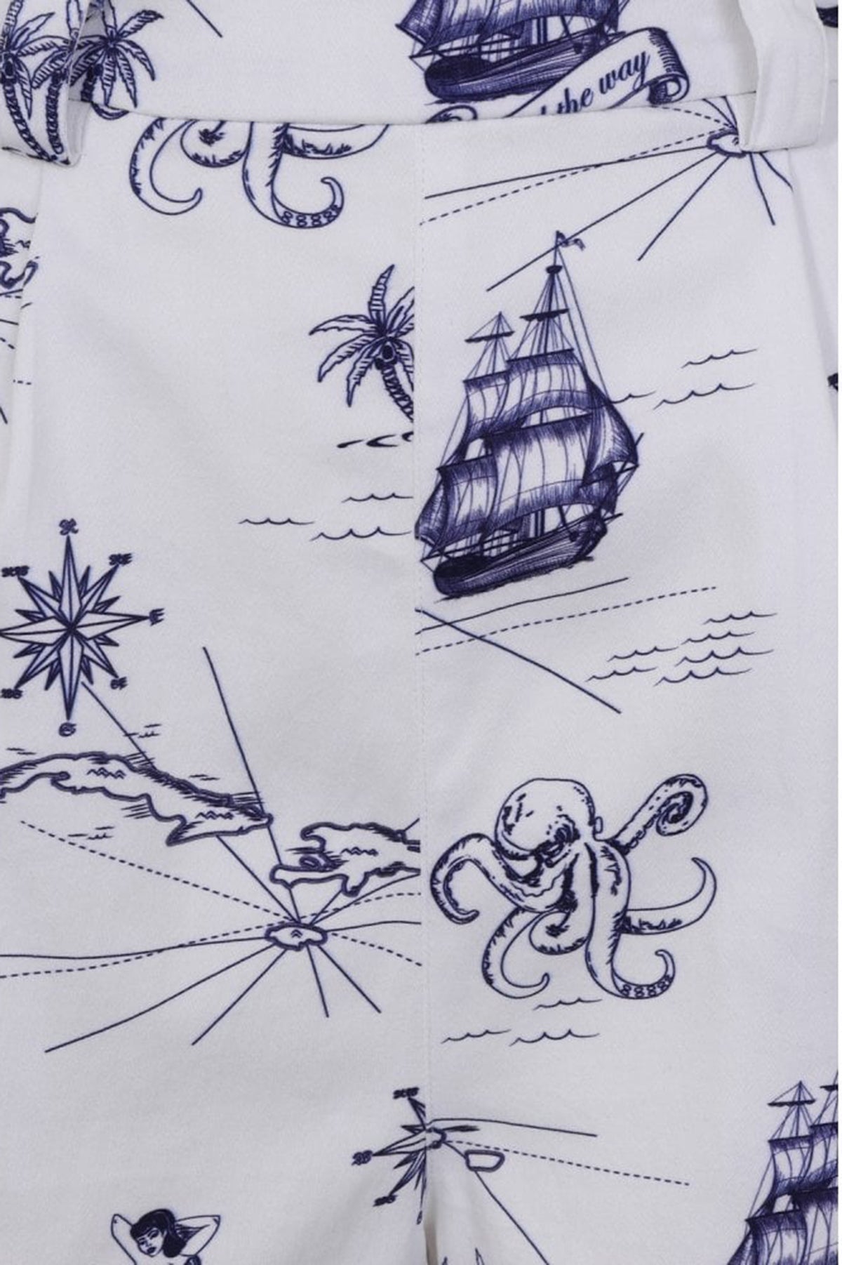 Collectif_JOJO_OCEAN_MAP_Mermaid_Octopus_HIGH_WAIST_SHORTS_Hose-4xksIpcVvf5Hgm