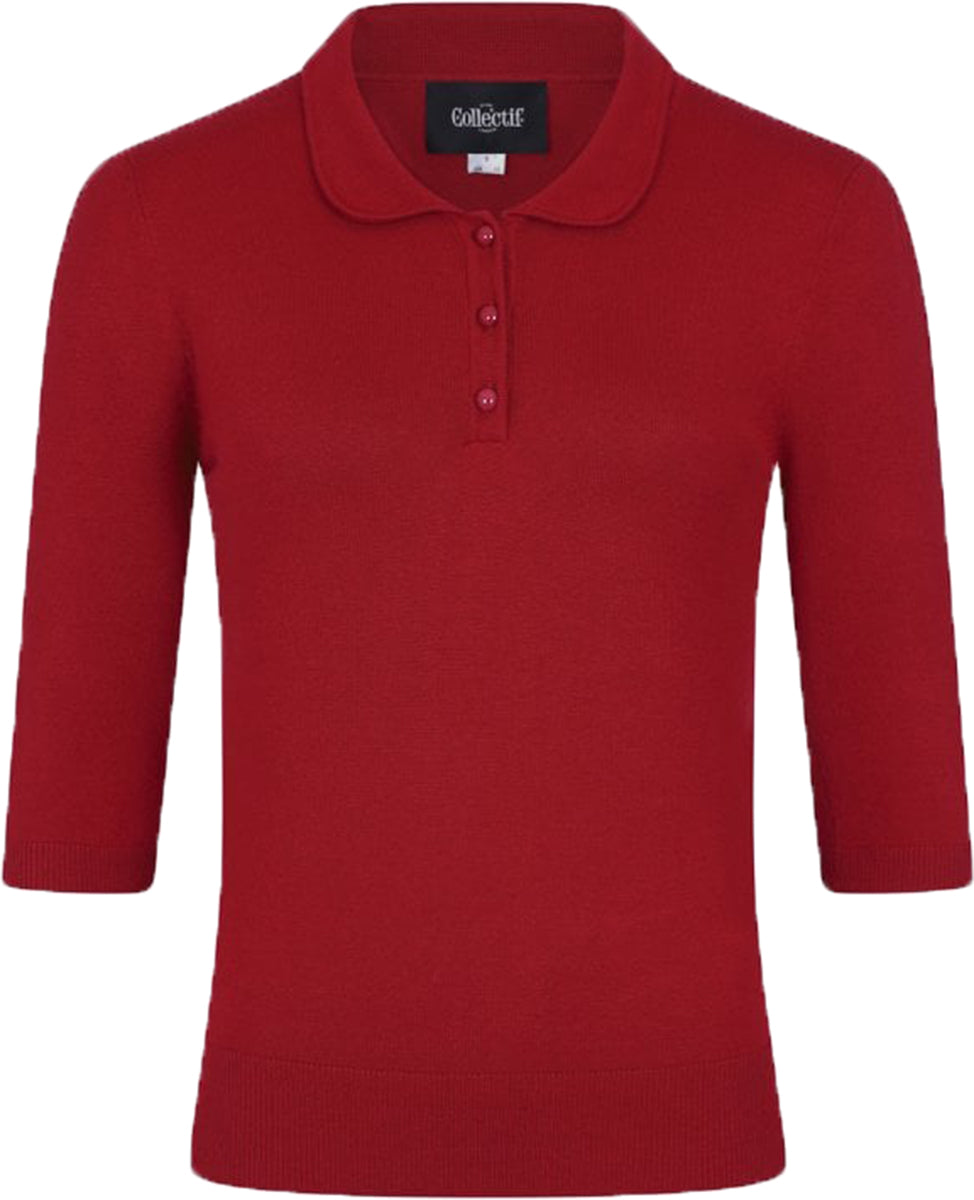 Collectif_JORGIE_Vintage_BUBIKRAGEN_Dreiviertelarm_50s_JUMPER_Pullover_Rot-27t9OGGdPNrwvJ