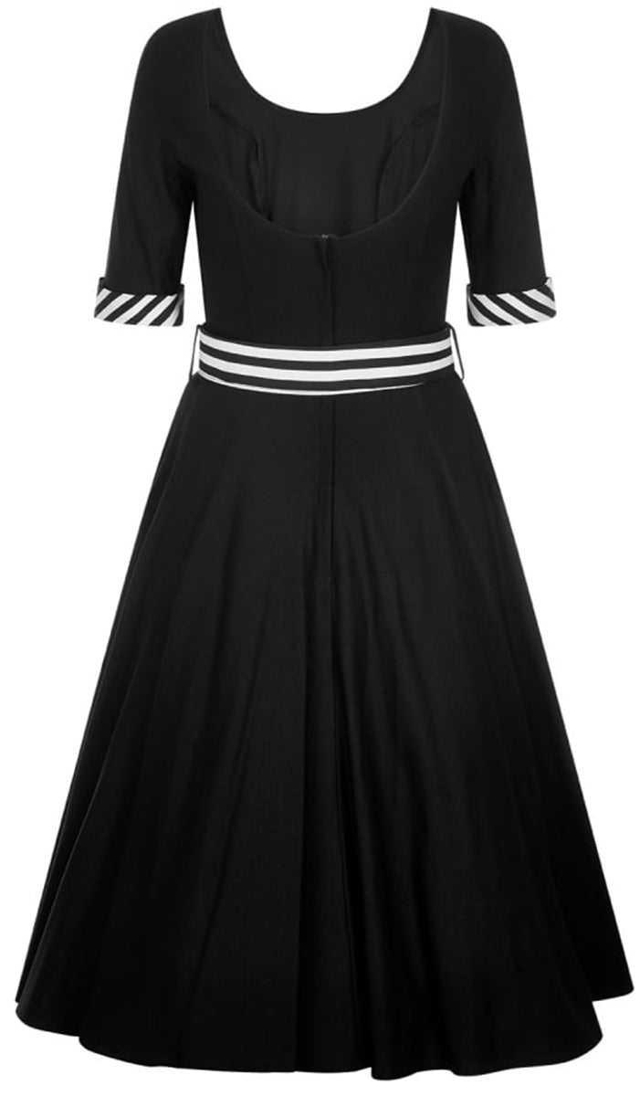 Collectif_JUINE_Vintage_STRIPED_TRIM_Streifen_Retro_SWING_Doll_Dress_KLEID-3