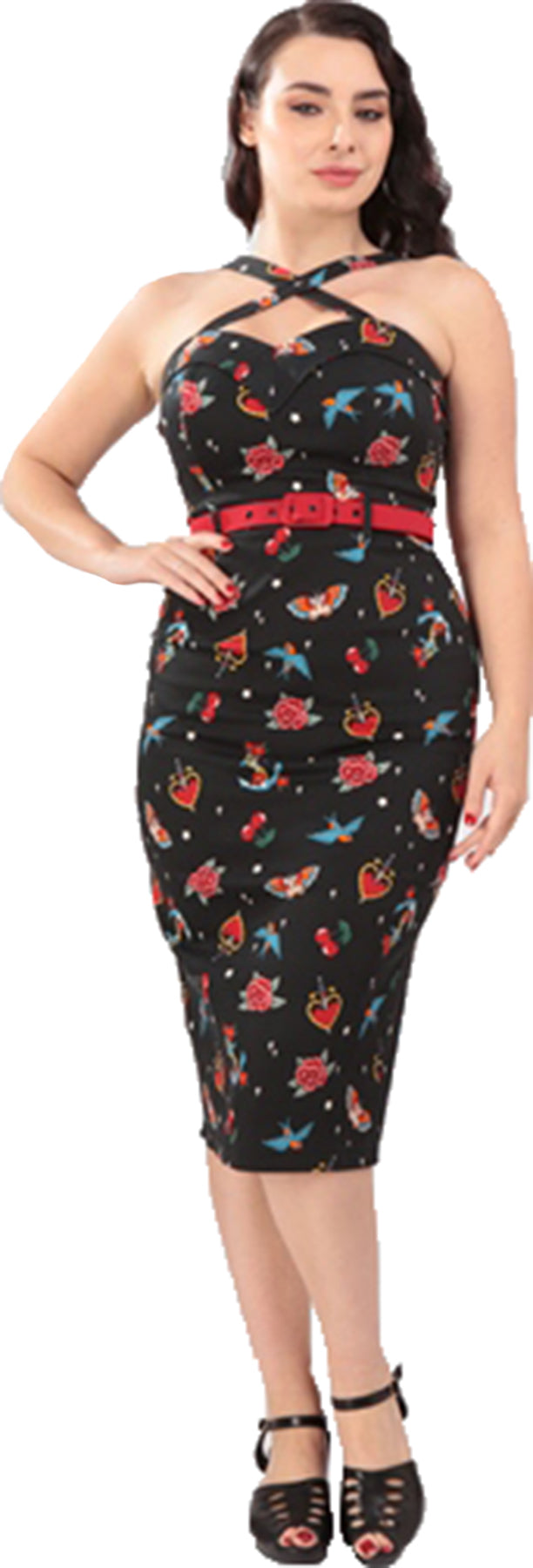 Collectif_KIANA_Old_School_Tattoo_SWALLOW_Rose_50s_PENCIL_DRESS_Bleistiftkleid_Killer_Kirsche-18rDbw8LxJHcdO