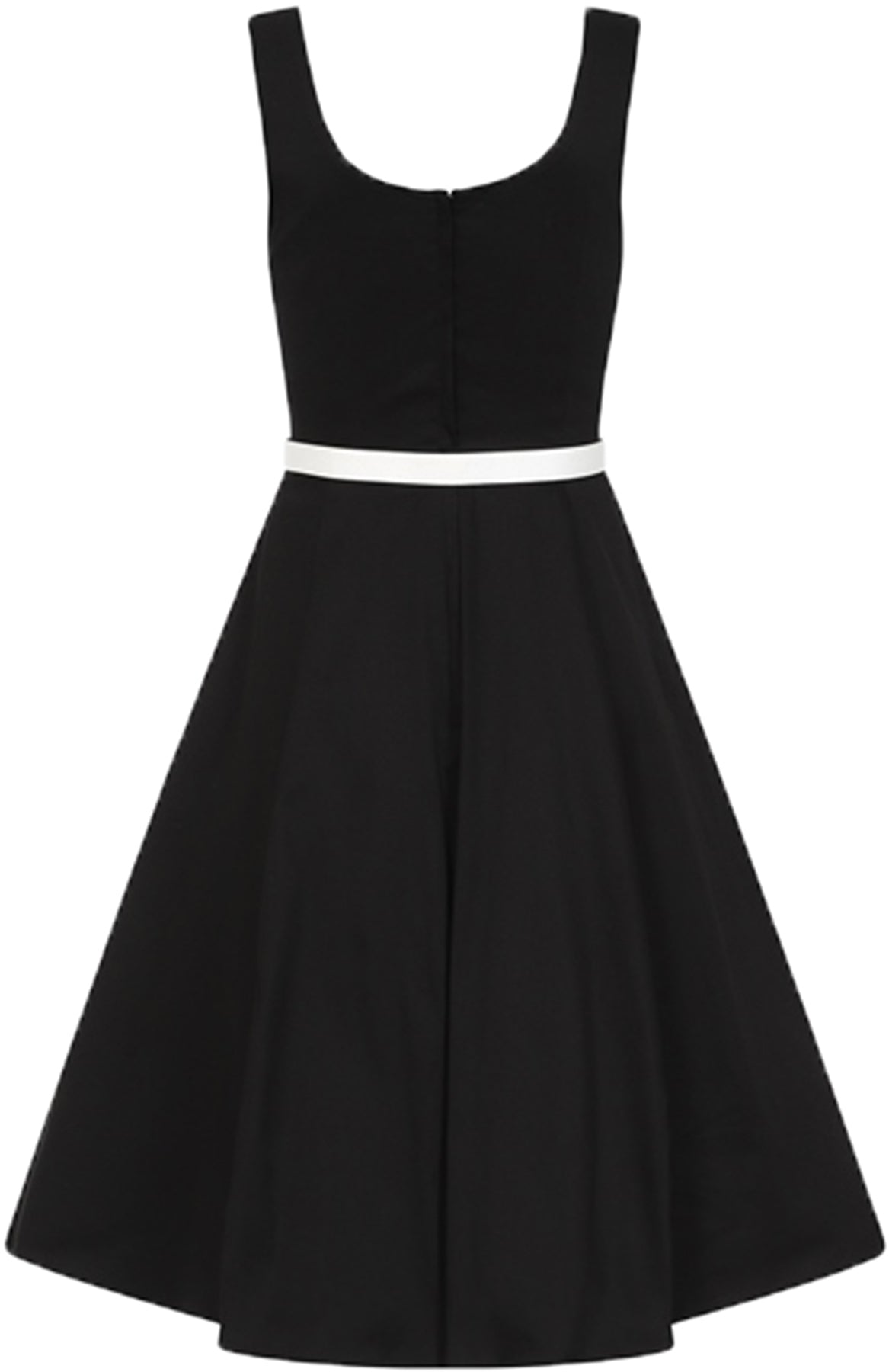 Collectif_KINSLEY_Vintage_TWO-TONE_Traeger_50s_SWING_DRESS_A-Linie_Kleid_Schwarz_Killer_Kirsche-3IsyY23lkGGGPw