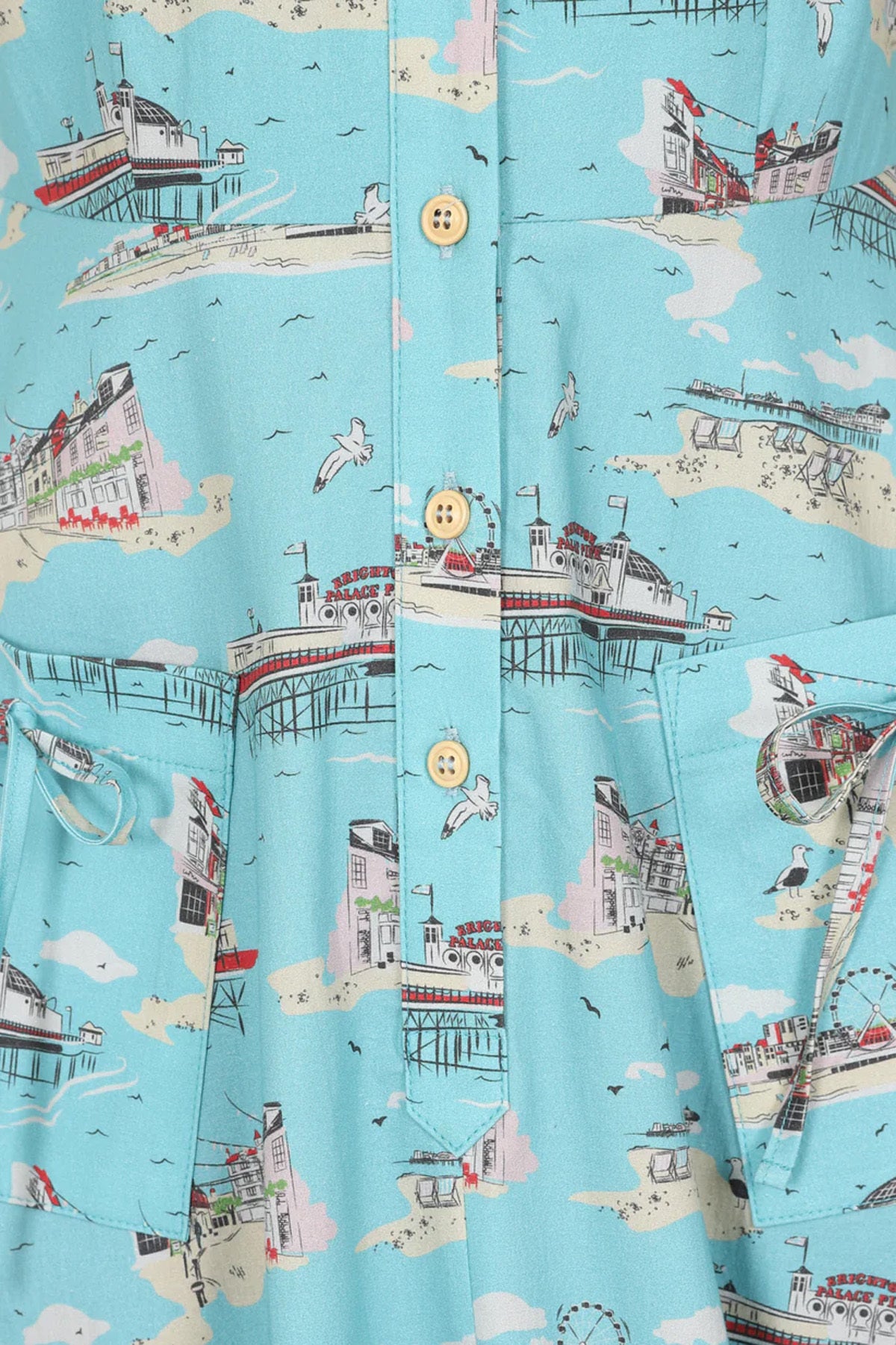 Collectif_LIZA_BRIGHTON_Postcard_Nautical_Vintage_SWING_DRESS_Kleid__Himmelblau-4