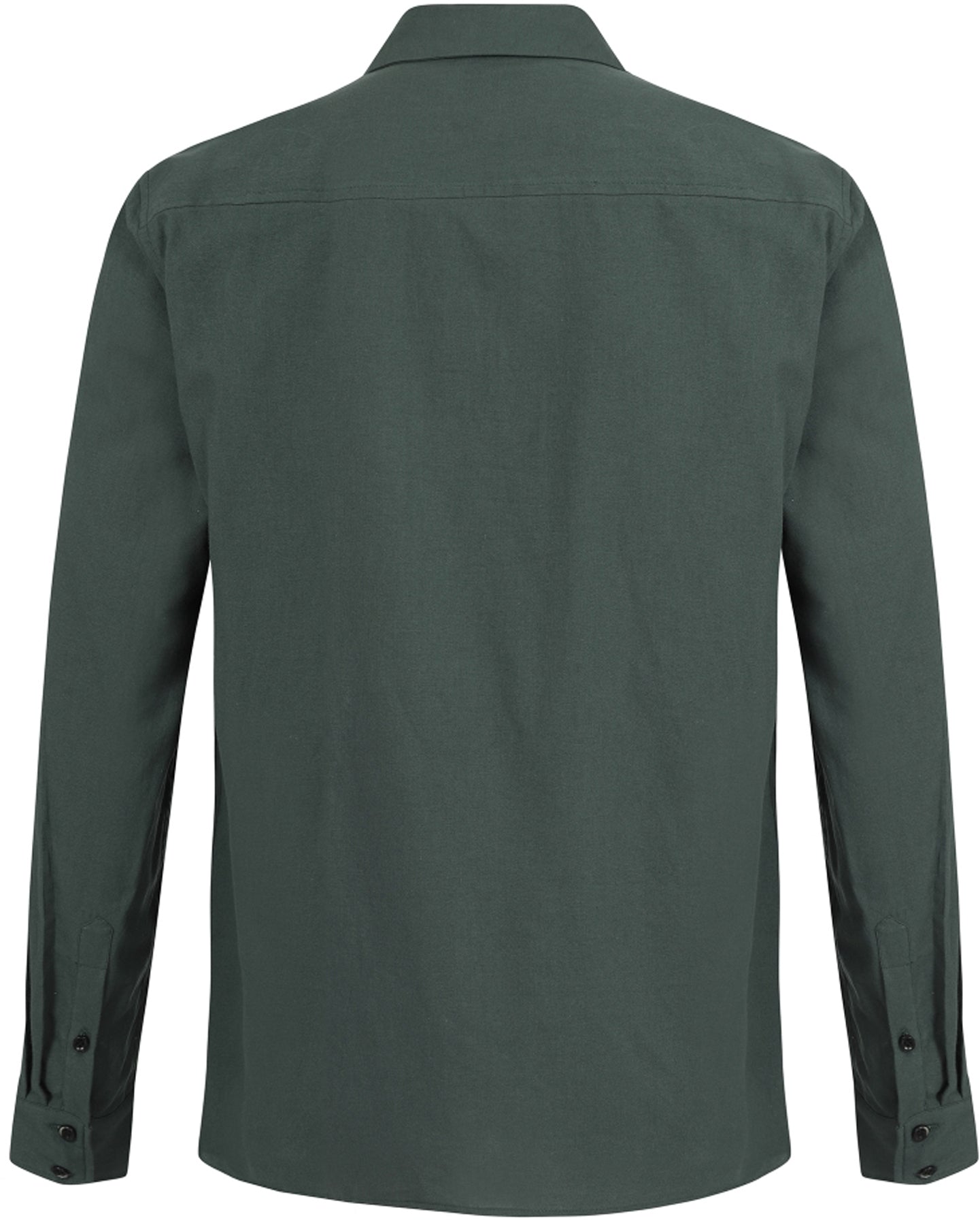 Collectif_LOGAN_Vintage_PLAIN_Basic_UNI_Langarm_Classic_HEMD_Shirt_Tannengruen_killer_kirsche_2