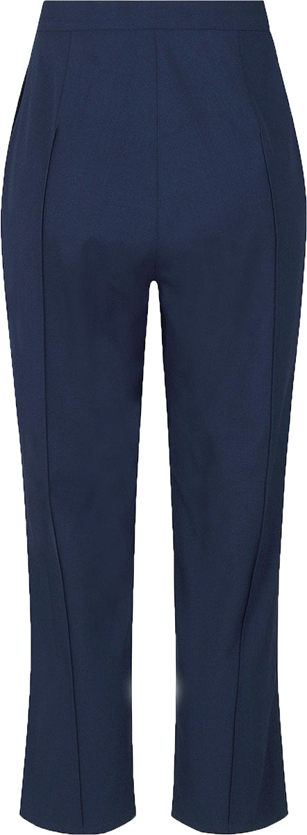 Collectif_LYNNETTE_Vintage_High_Waist_CIGARETTE_PANTS_Hose_Trousers_Navy-3