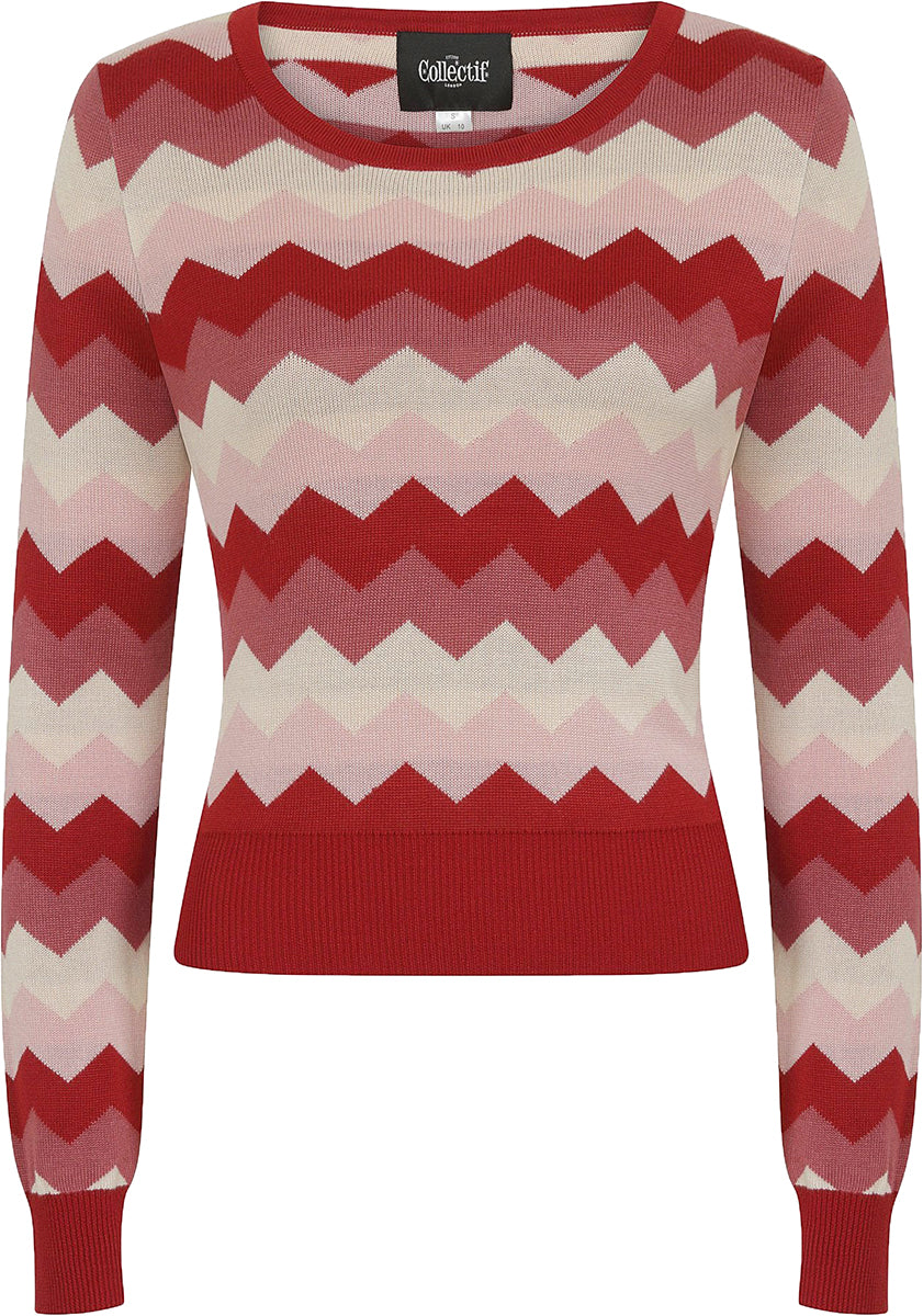 Collectif_MACHI_Vintage_ZIG_ZAG_Knitted_LANGARM_Feinstrick_PULLOVER_Oberteil-2yRqdT75u3iomQ