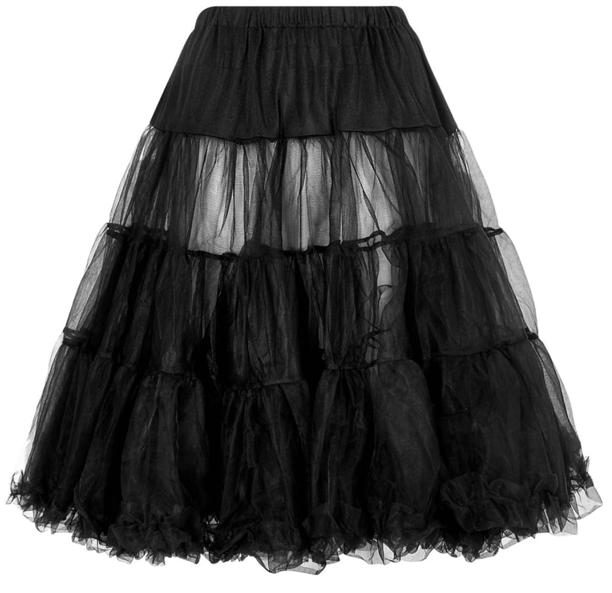 Collectif_MADDY_50s_TULLE_Tuell_Swing_27Zoll_Ruffle_Unterrock_PETTICOAT_-_Schwarz-2