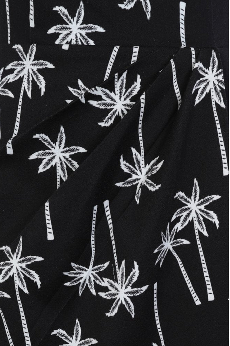 Collectif_MAHINA_Tropical_PALM_TREE_Sarong_TRaeGER_Dress_KLEID_Schwarz-4