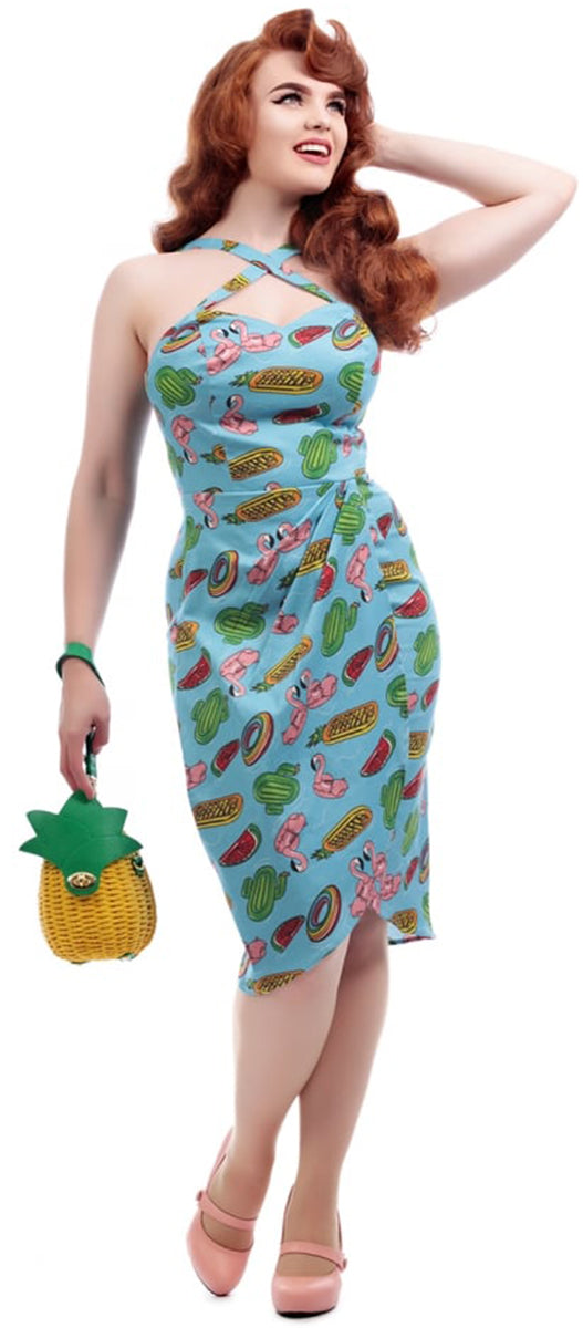 Collectif_MAHINA_Vintage_POOL_PARTY_Tropical_FLAMINGO_Sarong_Dress_KLEID-1ZE1OdfmlaroZZ