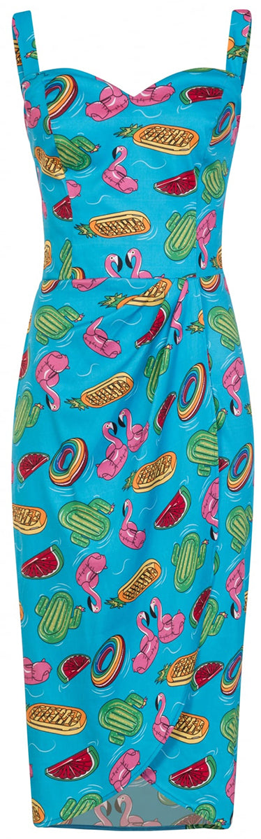 Collectif_MAHINA_Vintage_POOL_PARTY_Tropical_FLAMINGO_Sarong_Dress_KLEID-25lmdM5srl7J3c