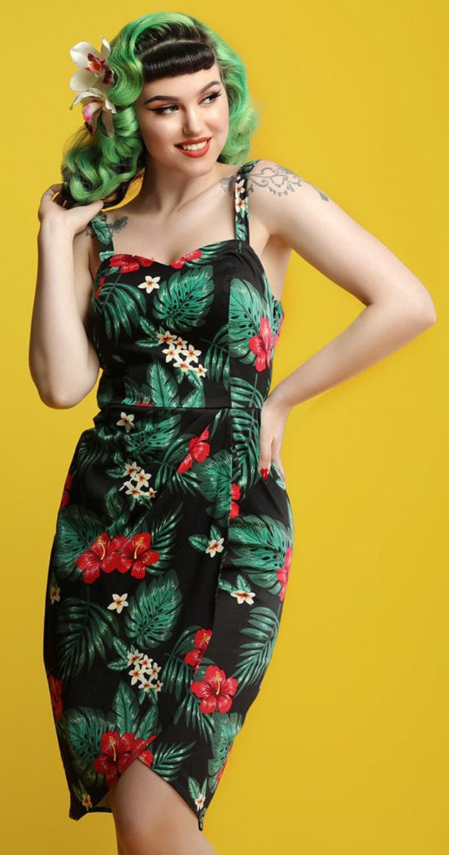 Collectif_MAHINA_Vintage_TROPICAL_PARADISE_Hibiscus_Sarong_Dress_KLEID-2