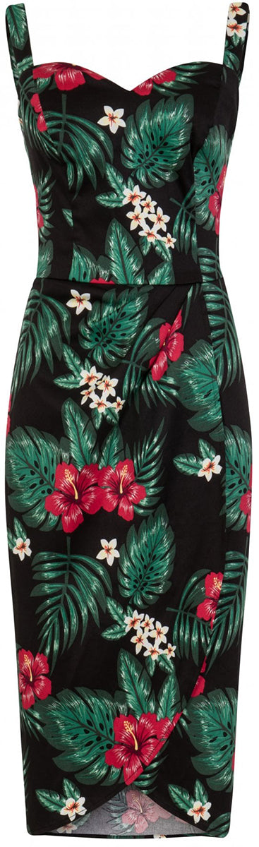 Collectif_MAHINA_Vintage_TROPICAL_PARADISE_Hibiscus_Sarong_Dress_KLEID-3