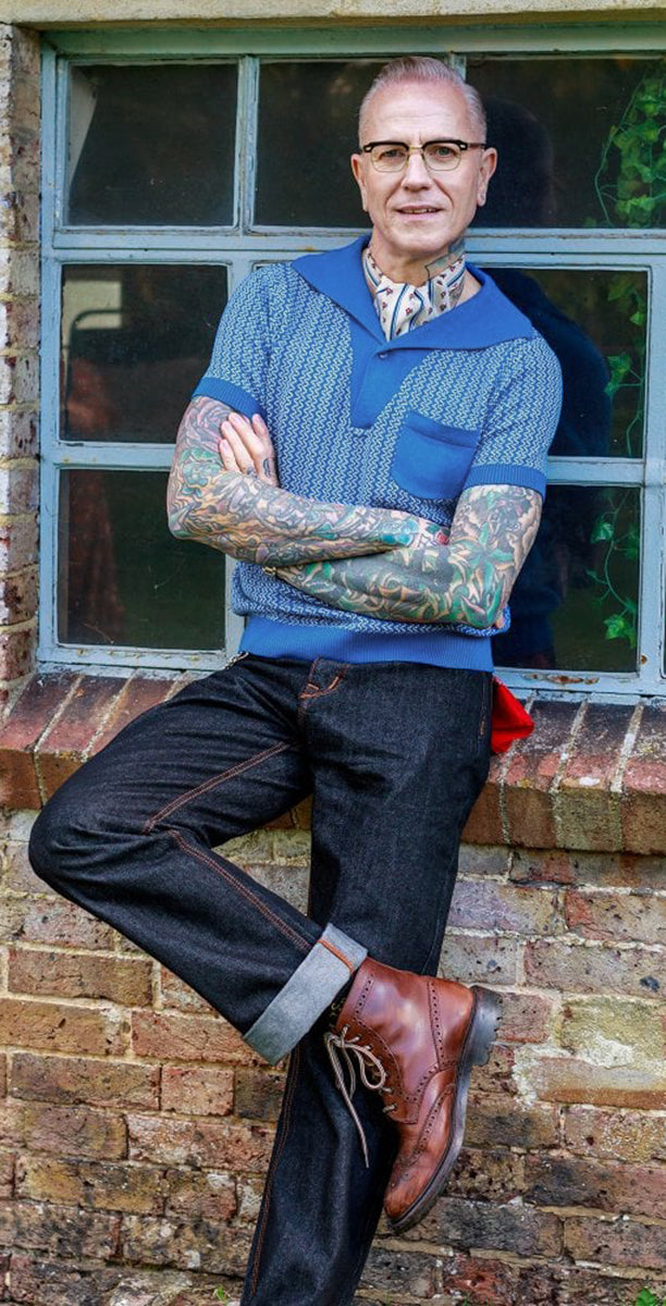 Collectif_MARIO_Vintage_50s_WELLEN_Kurzarm_POLO_Knitted_STRICK_SHIRT_Blau-1L8rolwpjhvAMG
