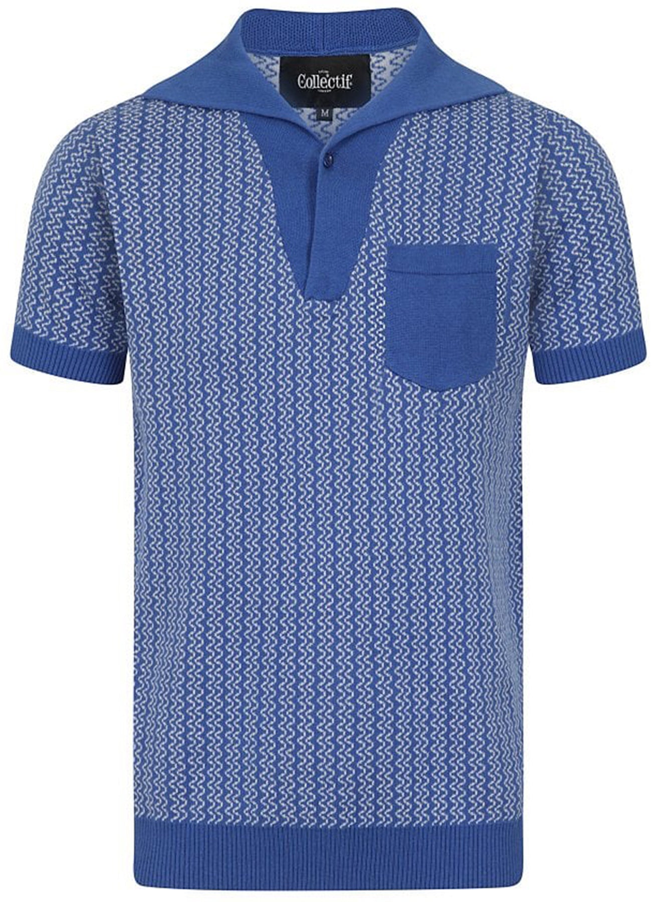 Collectif_MARIO_Vintage_50s_WELLEN_Kurzarm_POLO_Knitted_STRICK_SHIRT_Blau_killer_kirschebd1MkUiSCzYub