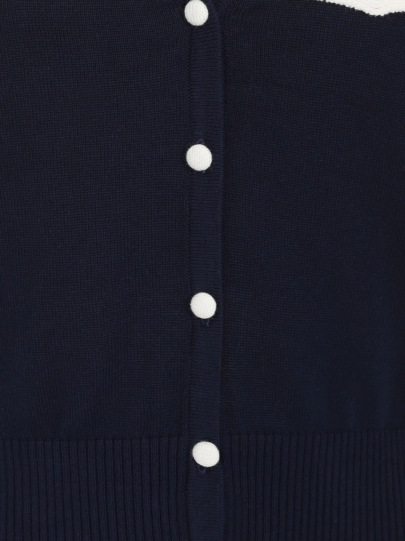 Collectif_MARTA_Vintage_TWO-TONE_Kurzarm_50s_V-NECK_CARDIGAN_Stickjacke_Navy_killer_kirsche_3